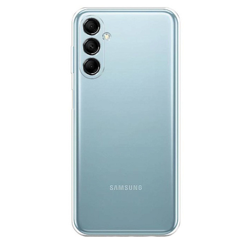 Чехол силиконовый для Samsung Galaxy M14 (5G), с защитой камеры, X-CASE, прозрачный