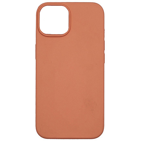 Чехол - накладка для iPhone 11, Silicon Case, без лого, лососевый
