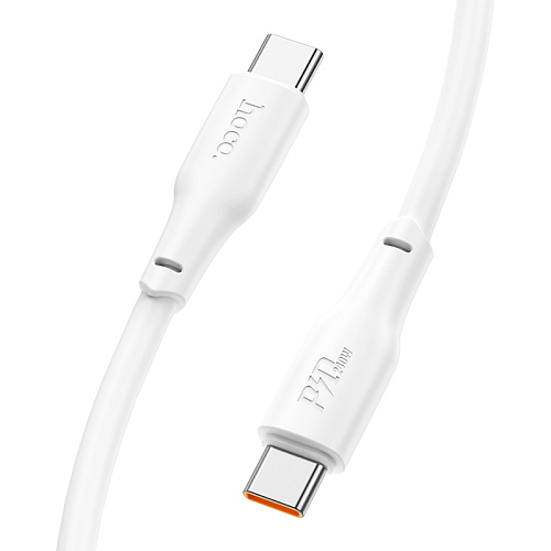 Кабель Type-C на Type-C, HOCO, X93, 2м, 60W, белый