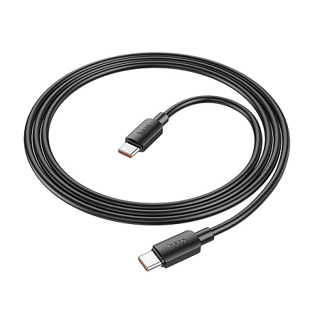 Кабель Type-C на Type-C, HOCO, X96, 1м, 100W, черный