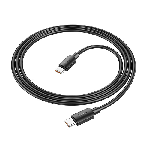 Кабель Type-C на Type-C, HOCO, X96, 1м, 100W, черный