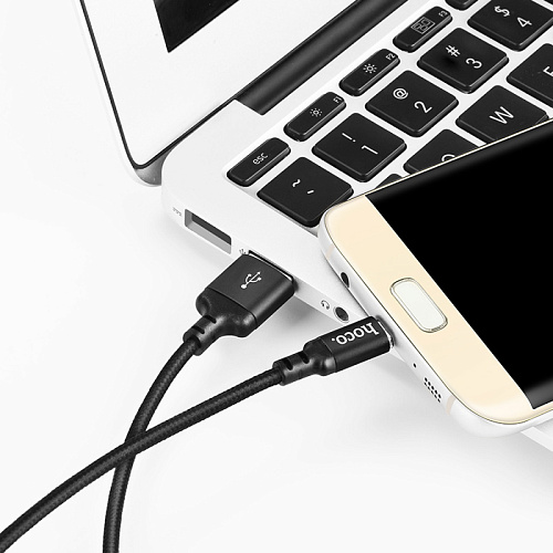 USB Кабель Micro, HOCO, X14, 2М, черный