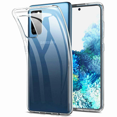 Чехол силиконовый для Samsung Galaxy S20 Plus/S11, X-CASE, прозрачный
