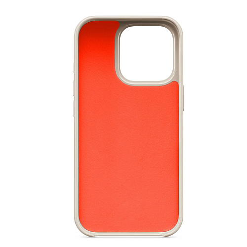 Чехол-накладка для iPhone 16 Pro Max, глянцевый, магнитный (MagSafe), без лого, X-CASE, белый