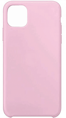 Чехол - накладка для iPhone 12 mini (5.4), Silicon Case, бледно-розовый