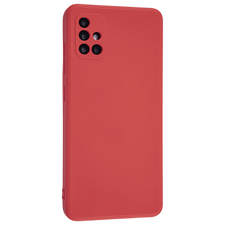 Чехол силиконовый для Samsung Galaxy A51 (2019)/M40S, good quality, микс, X-CASE, красный