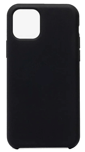Чехол - накладка для iPhone 12 Pro Max, Silicon Case, черный