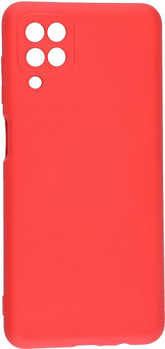 Чехол силиконовый для Samsung Galaxy A12/(4G/5G)/M12/F12, good quality, X-CASE, красный