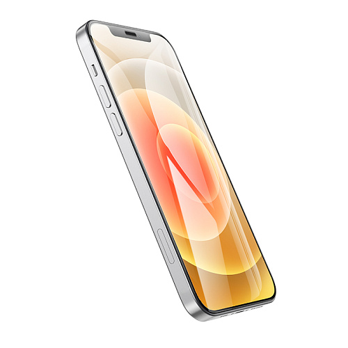 Защитное стекло на iPhone 12 (6.1)/12 Pro (6.1) G777, HOCO, anti-static, черное