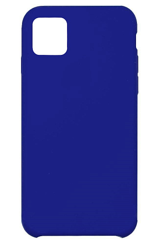 Чехол - накладка для iPhone 12 Pro Max, Silicon Case, индиго