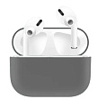 Чехол силиконовый для Airpods Pro/Pro 2, X-CASE, темно-серый (High ash)