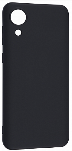 Чехол силиконовый для Samsung Galaxy A03 Core, X-CASE, черный