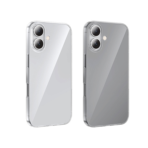 Чехол силиконовый для iPhone 16, Light series TPU, HOCO, прозрачный