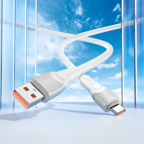 USB Кабель Type-C, HOCO, X106, 3м, белый