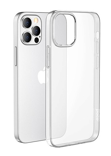 Чехол силиконовый для iPhone 15 Pro Max, Light series TPU, HOCO, прозрачный