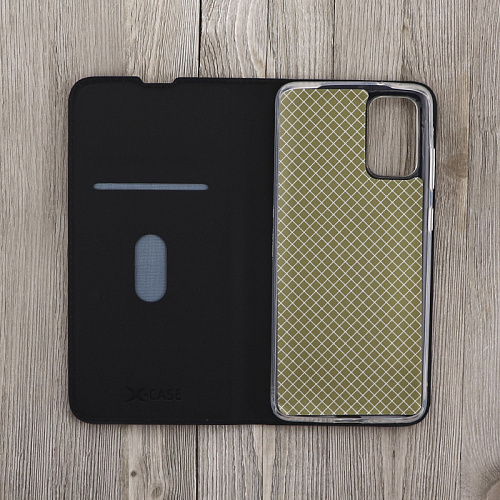 Чехол-книжка для Samsung Galaxy A51 (4G)/M40S, X-CASE, боковой, черный