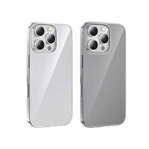 Чехол силиконовый для iPhone 16 Pro Max, Light series TPU, HOCO, прозрачный