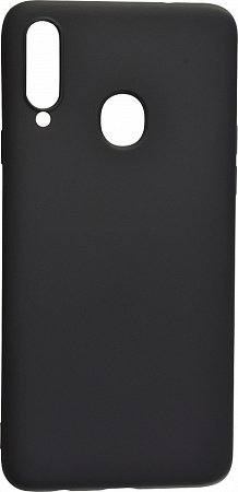 Чехол силиконовый для Samsung Galaxy A20S (2019), X-CASE, черный