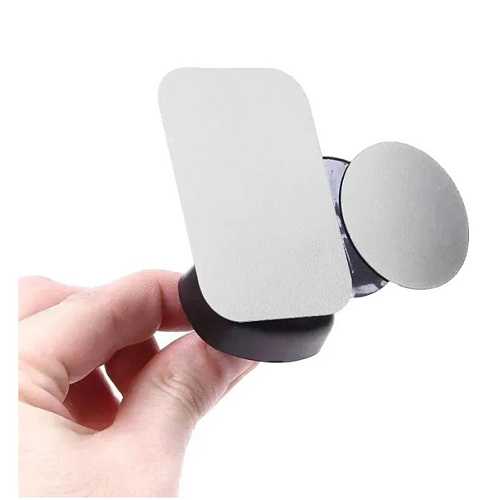 Набор пластин для магнитных держателей прямоугольные (комплект 5 штук)