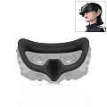 Силиконовый чехол (рамка) для DJI Avata Goggles 2 PULUZ Flying Eye Mask, PULUZ, черный