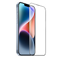 Защитное стекло на iPhone 13 (6.1)/13 Pro/14/16e, G777, HOCO, anti-static, черное