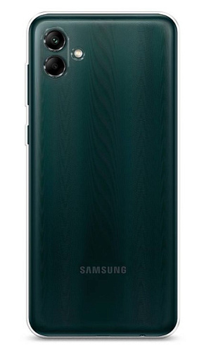 Чехол силиконовый для Samsung Galaxy A04 (4G), X-CASE, прозрачный