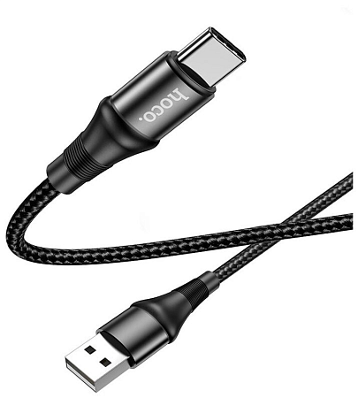 USB Кабель Type-C, HOCO, X50, черный