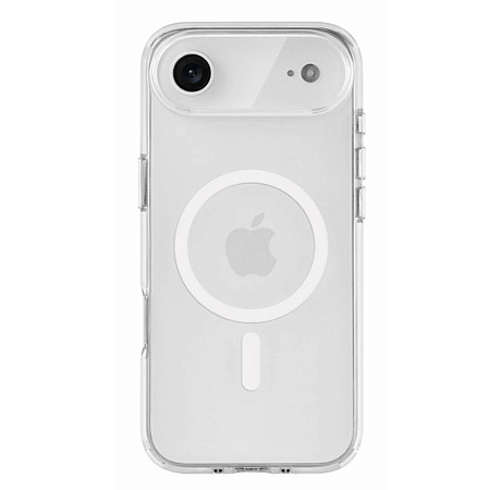 Чехол силиконовый для iPhone 17 Air, Магнитный (MagSafe), X-CASE, прозрачный