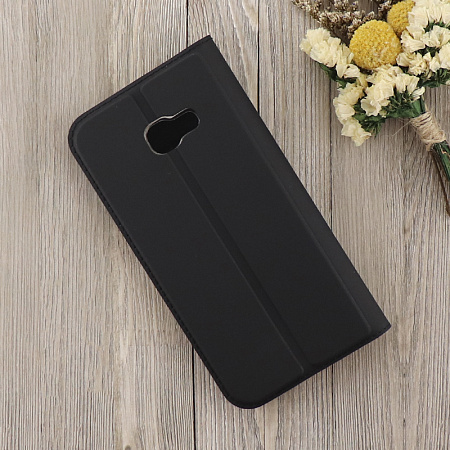 Чехол-книжка для Samsung Galaxy A5 (2017)/A520, X-CASE, боковой, черный