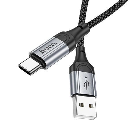USB Кабель Type-C, HOCO, X102, 1м, черный