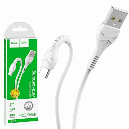 USB Кабель Type-C, HOCO, X37, белый