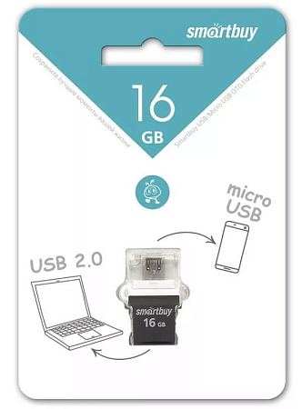 USB Flash Drive 16GB, OTG micro