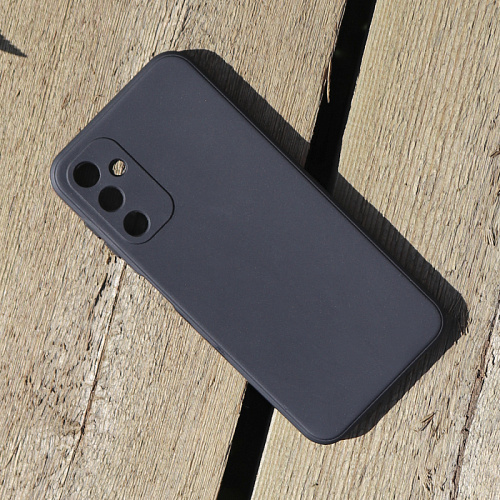 Чехол силиконовый для Samsung Galaxy A14 (4G/5G), с защитой камеры, X-CASE, черный
