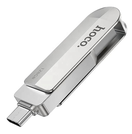 USB Flash Drive 128GB Smart Type-C (UD10) 2 в 1, скорость записи 15-30 МБ/С, скорость чтения 80-120МБ/С