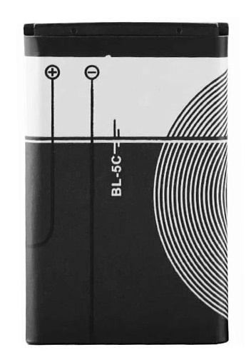 Аккумулятор для Nokia AAA BL-5C 1100/1101/1110/1112/1600/2300/2600/2610/3100/3120/3650/ 1020mAh