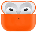 Чехол силиконовый для Airpods 3 case, X-CASE, оранжевый