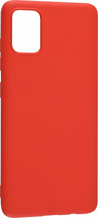 Чехол силиконовый для Samsung Galaxy A52 (4G/5G)/A52S, good quality, X-CASE, красный