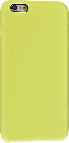 Чехол - накладка для iPhone 6 Plus/6S Plus, Silicon Case, желтый