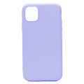 Чехол - накладка для iPhone 11, Silicon Case, без лого, сиреневый