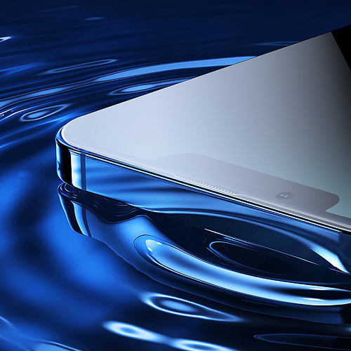 Защитное стекло на iPhone 13 (6.1)/13 Pro/14/16e, A777 Plus, HOCO, антишпионское, черное