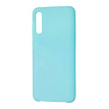 Чехол силиконовый для Samsung Galaxy A20/А30/M10S, Silicone case, бирюзовый