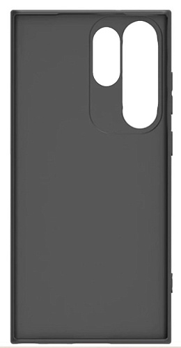 Чехол силиконовый для Samsung Galaxy S23 Ultra, X-CASE, черный