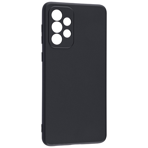 Чехол силиконовый для Samsung Galaxy A33 (5G), good quality, с защитой камеры, X-CASE, черный