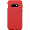 Чехол силиконовый для Samsung SM-G970, Galaxy S10E, Silicone case, красный