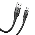 USB Кабель Type-C, HOCO, X72, силиконовый, 1м, черный