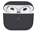 Чехол силиконовый для Airpods 3 case, X-CASE, угольно-серый