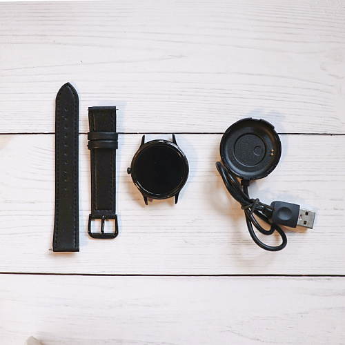 Часы Smart Watch TD66, черные, ремешк экокожа