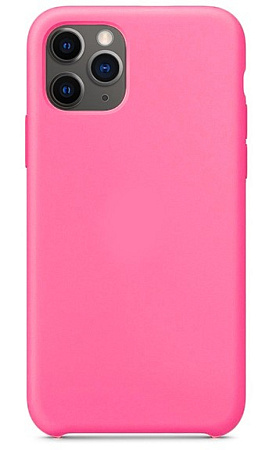 Чехол - накладка для iPhone 12 Pro Max, Silicon Case, ягодный