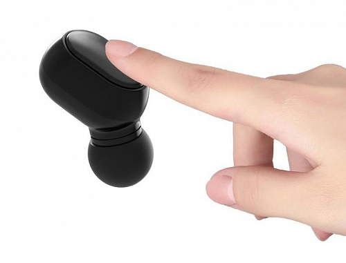 Беспроводные наушники Air-E7S, вакуумные черные