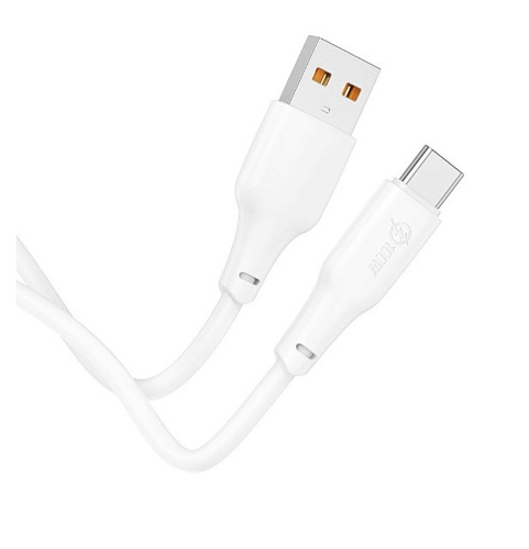USB Кабель Type-C, HOCO, X93, 1м, 100W, белый